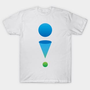 Abstract Exclamation Point T-Shirt